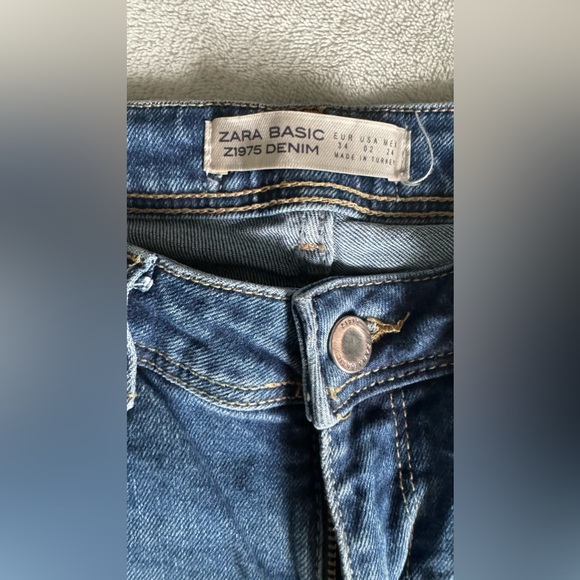 Zara mid waist jeans size 2 - Picture 5 of 7